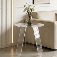 Round Clear Acrylic Sofa