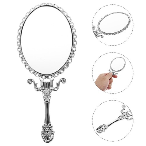 Travel makeup mirror - makeup, hand
