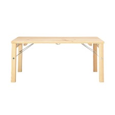 MUJI Pine wood low