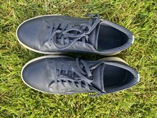 Ecco Ladies Navy & White Lace