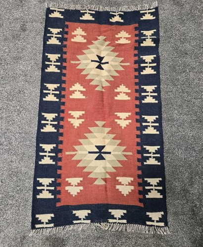 Bohemian handwoven kilim rug - bohemian,