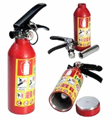 Fire extinguisher stash safe - fire,