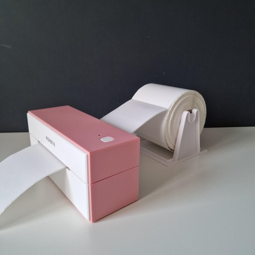 Label holder stand dispenser - holder,