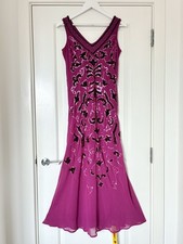 Pink Beaded Sequinned