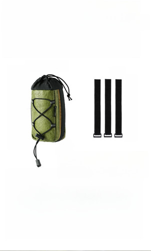 Green bicycle water - water, bag