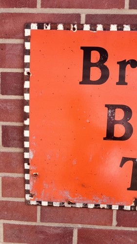 Brooke bond vintage enamel tea - brooke,