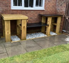 Outdoor BBQ Cooking Area /