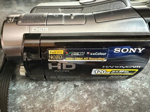 Sony hdr sr12e handycam full - sony,