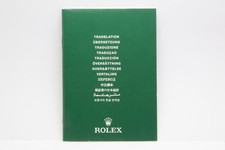 Genuine Rolex Translation Booklet - Ref 565.01