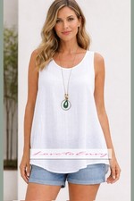Ladies Vest Top Fully Lined