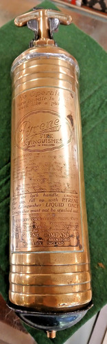 Vintage pyrene brass fire - vintage,