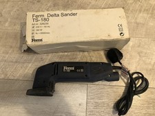 FERM TS-180 Delta Detail Sander 230V 180W In Used Working Order