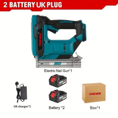 Cordless electric nail gun 18v - electric,