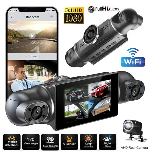 Channel dash cam - 4, 1080p