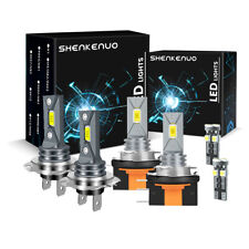 For VW Golf Mk6 Headlight 2009-2012 55w DRL Xenon White Led Side Light Bulbs 12v