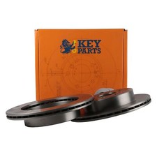 2x Brake Discs Vented For Suzuki Ignis MK2 1.3 4x4 Key Parts Front 5531184E00