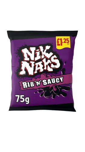 Nik naks rib saucy - rib, 20