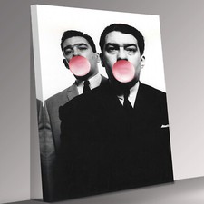 Kray Twins Blowing Bubblegum