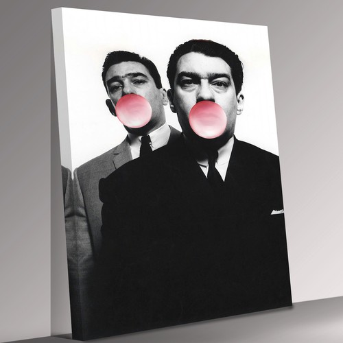 Kray twins blowing - blowing, bubblegum