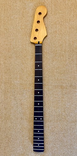 Jazz bass guitar neck