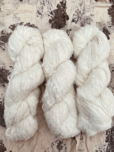 Suri alpaca silk undyed - alpaca,
