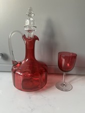 Vintage Cranberry Glass