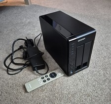 QNAP TS-251+ 2-Bay NAS Enclosure – 4 GB RAM with remote control