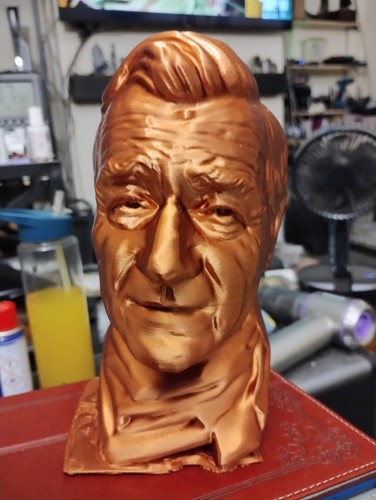 John wayne copper effect bust - john,