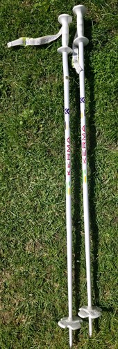Retro kerma zicral ski poles - kerma,