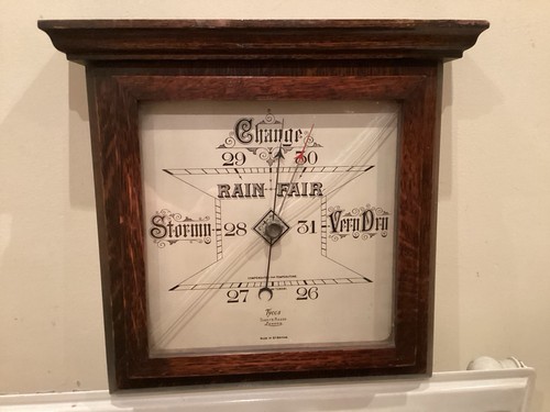 Short mason barometer - mason,