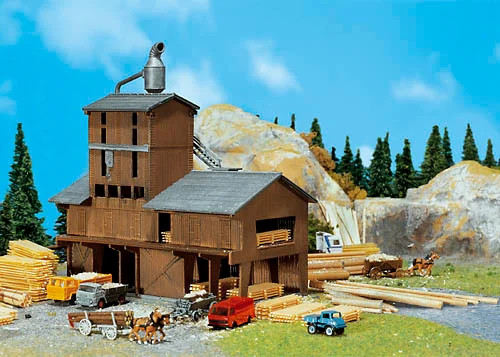 Faller saw mill building - faller,