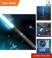 Ultimate 77cm RGB Lightsaber - 3 Sounds, Rechargeable, Perfect Gift for Kids