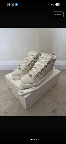 Balenciaga white high top - high,