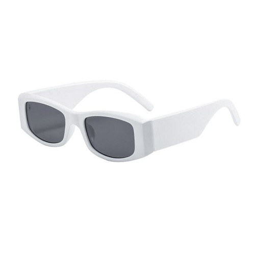 White frame retro - white,