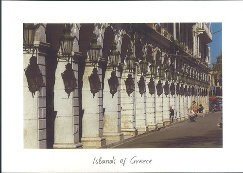 Greece postcards corfu - postcards,,