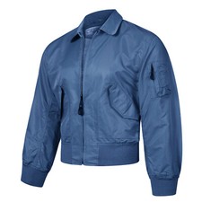 MA2 Lightweight Flight Bomber Jacket Army Military CWU Flying Force Cobles Blue