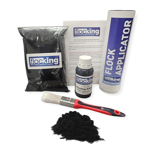 Black flocking kit diy - flocking,