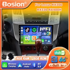 CarPlay For Lexus RX300 RX330 RX400H Android 14 Car Stereo GPS Sat Nav DAB+ HDMI