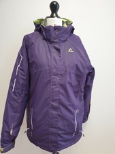 NN667 WOMENS DARE 2B PURPLE ZIPPED HOODED JACKET UK M 10 EU 38