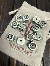 Ancient Matte D6 Dice Bone