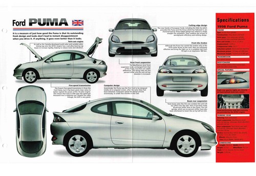 1997 1998 ford puma - /,