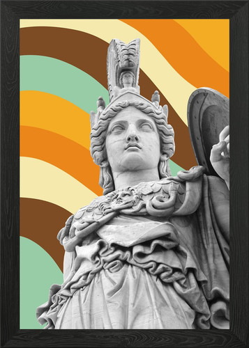 Athena pallas retro framed - pallas, 1