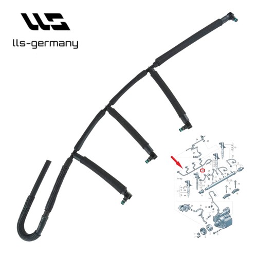 Fuel line for seat - for, altea