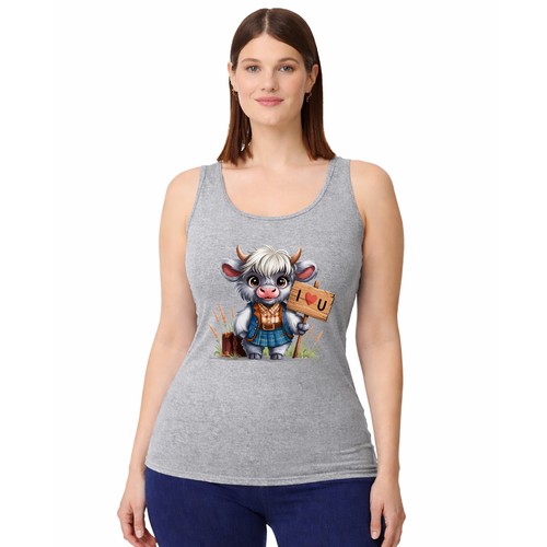 Love womens vest tank - i,
