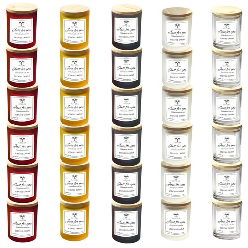 Pack 7oz matte multi candle - 18,