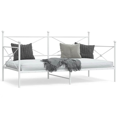 Steel day bed single - steel, frame