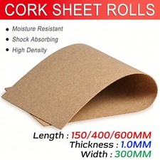 Cork Sheet Rolls Thickness