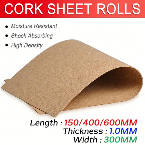 Cork sheet rolls thickness - cork,