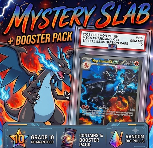 Mystery pokemon graded card - pokemon,