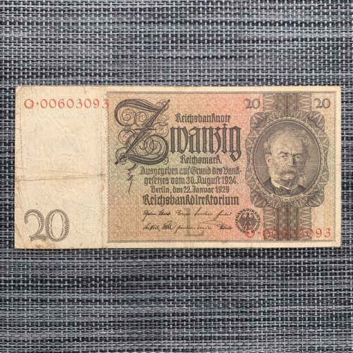 Germany mark banknote - germany, 1929